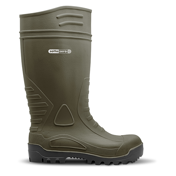 STIVALE PVC VERDE S5 PUNTA+LAMINA