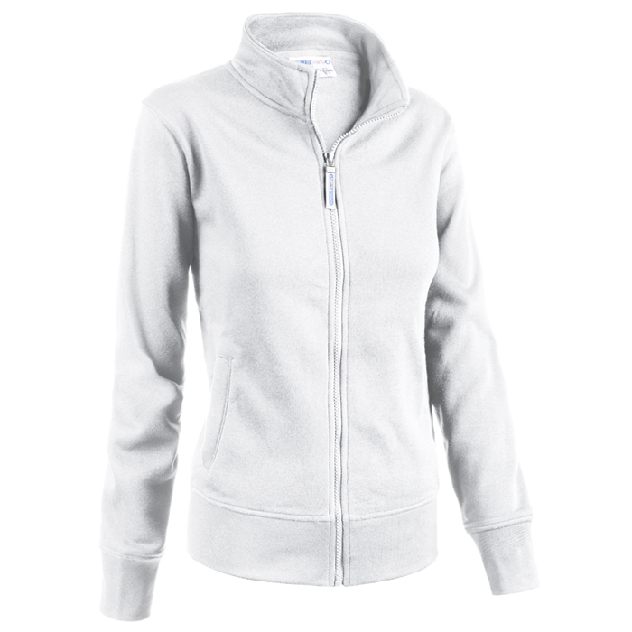 FELPA FULL ZIP SKIP BIANCA