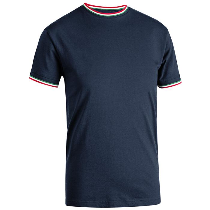 SOTTOZERO - T-SHIRT GIROCOLLO SKY SPORT NAV (E0419)