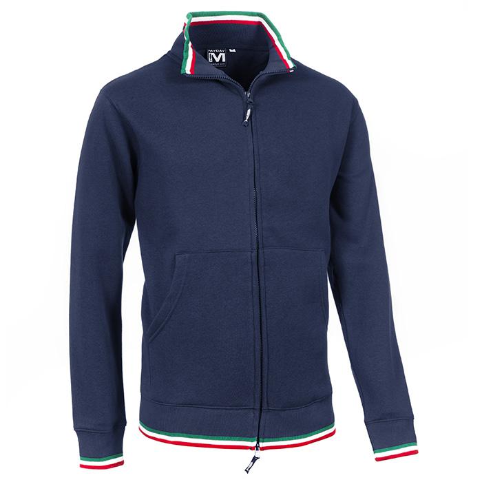 SOTTOZERO - FELPA FULL ZIP JAGGY SPORT (E0907)
