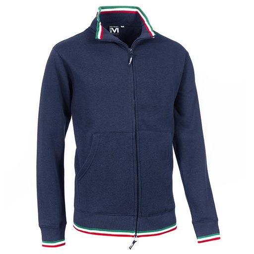 SOTTOZERO - FELPA FULL ZIP JAGGY SPORT (E0907)
